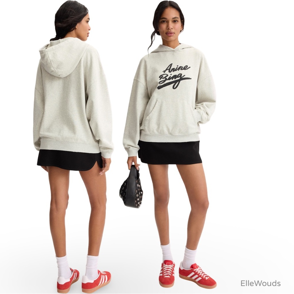 Anine Bing Harvey Signature Sweatshirt Size Medium